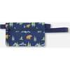 Double Pencil Case, Navy Animal Print - School Supplies - 2