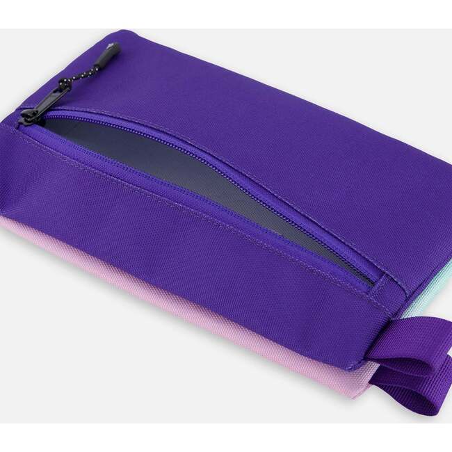 Double Pencil Case, Purple Gradient - School Supplies - 4