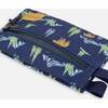 Double Pencil Case, Navy Animal Print - School Supplies - 3