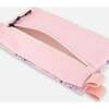 Double Pencil Case, Lilac Retro Flower Print - School Supplies - 4