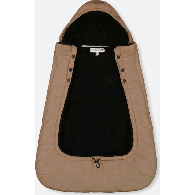 3-In-1 Multifunction Cover for Car Seat, Stroller, and Baby Carrier In, Chanterelle - Car Seat Accessories - 2