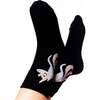 3-Pack Knit Socks, Black and Pink - Socks - 2