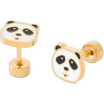 Panda Stud Earrings, Multi