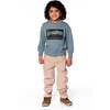 Animated Print French Terry Sweatshirt, Sage Green - Sweatshirts - 2