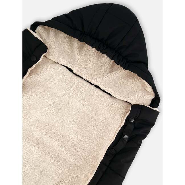3-In-1 Multifunction Cover for Car Seat, Stroller, and Baby Carrier In, Black - Car Seat Accessories - 3