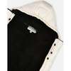 3-In-1 Multifunction Cover for Car Seat, Stroller, and Baby Carrier In Off-White, White Asparagus - Car Seat Accessories - 3