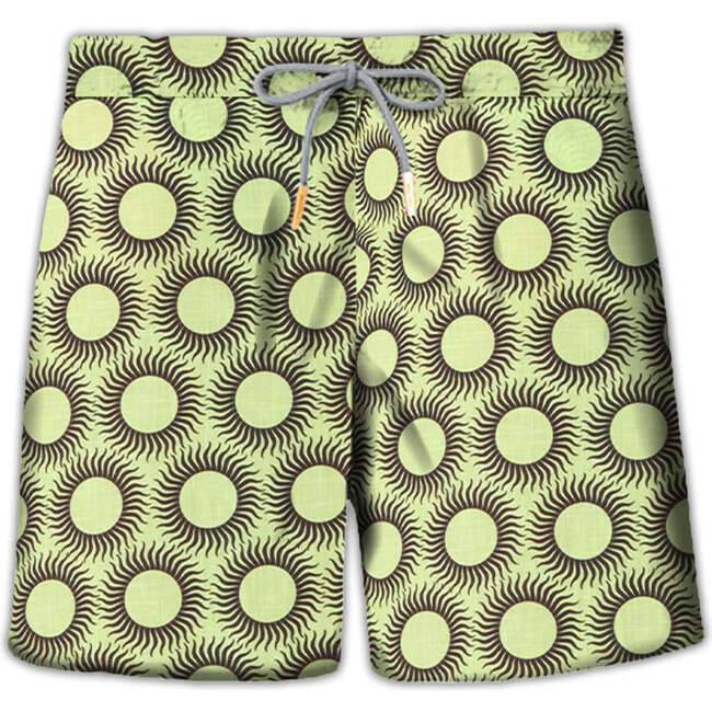 Lime Eclipse Kids Short