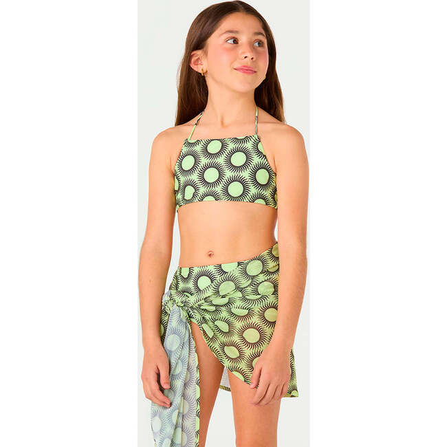 Lime Eclipse Reese Bikini Set - Two Pieces - 2