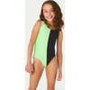 Lime Eclipse Ali One Piece Swimsuit - One Pieces - 2
