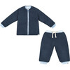 Signature Cozy Playsuit, Ocean - Mixed Apparel Set - 1 - thumbnail
