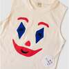 Clown Around Tank, White - Tank Tops - 3