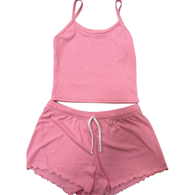 Suzie Top and Shorts Set, Pink