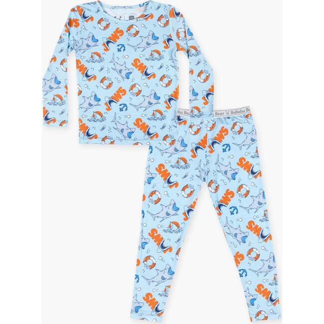 JAWS Kids Pajamas, Blue