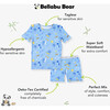 Baby Shark Surf Kids Pajama Short Set, Blue - Pajamas - 2