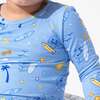 Baby Shark Surf Kids Pajamas, Blue - Pajamas - 3