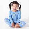 Baby Shark Surf Bamboo Convertible Footie, Blue - Footie Pajamas - 6