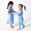 Baby Shark Surf Bamboo Convertible Footie, Blue - Footie Pajamas - 7