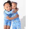 Baby Shark Surf Kids Pajamas, Blue - Pajamas - 6