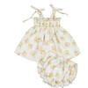 Strap Smock Set, Lemon Rose - Mixed Apparel Set - 1 - thumbnail