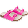 NOA SHINY PINK DOUBLE BUCKLE SANDAL - Sandals - 3