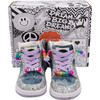Skye High Top Denim Sneaker, Blue - Sneakers - 1 - thumbnail
