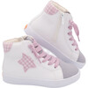 Taylor Hightop Sneaker, Pink Plaid - Sneakers - 4