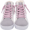 Taylor Hightop Sneaker, Pink Plaid - Sneakers - 6