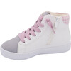 Taylor Hightop Sneaker, Pink Plaid - Sneakers - 8