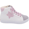 Taylor Hightop Sneaker, Pink Plaid - Sneakers - 9