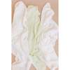 Green Stripe Baby Swaddle and Lovey Set, Flower - Mixed Gift Set - 3