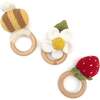 Bee Baby Swaddle and Teether Set, Bee - Mixed Gift Set - 4