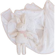 Baby Swaddle Plush Toy Set, Bow