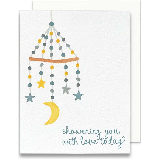Showering You With Love Baby Shower Greeting Card