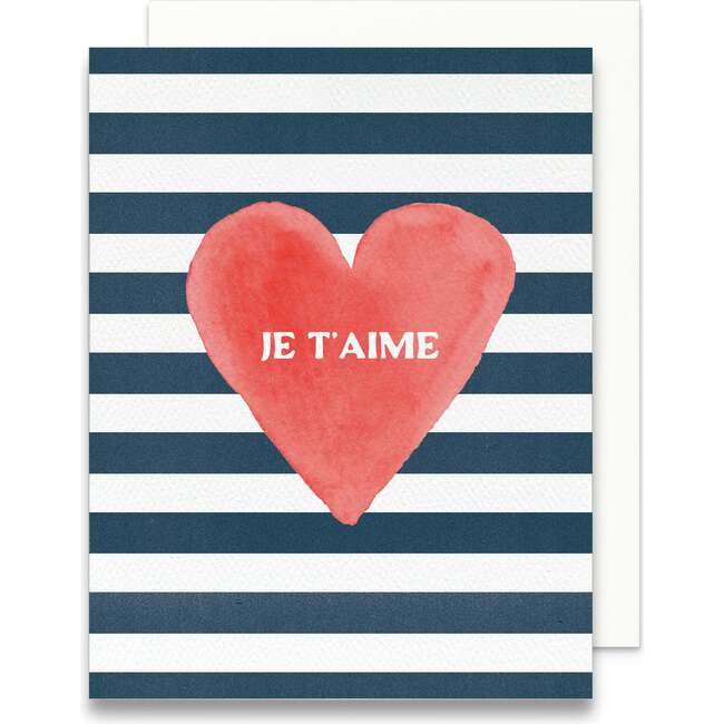 Je T'Aime Greeting Card