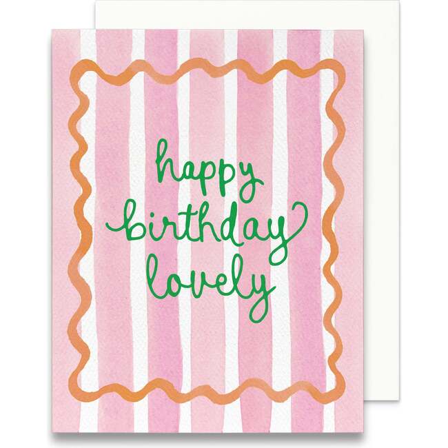 Happy Birthday Lovely Greeting Card