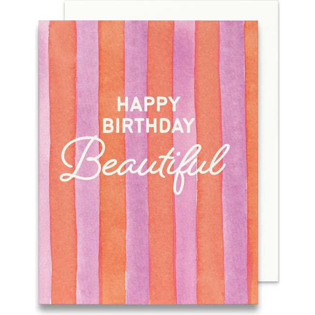 Happy Birthday Beautiful Greeting Card