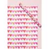 Pink Watercolor Hearts Gift Wrap - Party - 3