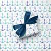 Blue Anchors Coastal Gift Wrap - Party - 3