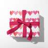 Pink Watercolor Hearts Gift Wrap - Party - 5