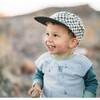 Peace Checkered Kids Hat - Hats - 5