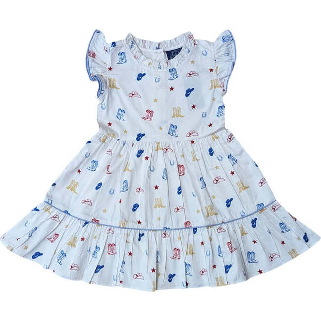 Western Ruffle Dress