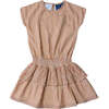 Orange Gingham Tween Smock Waist Dress - Dresses - 1 - thumbnail