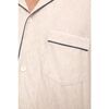 William Printed TENCEL Modal Long PJ Set, HERITAGE STRIPE LT HEATHER GREY/PEPPERCORN - Pajamas - 2