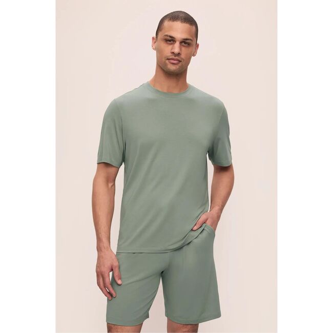Henry TENCEL Modal Short PJ Set, EUCALYPTUS