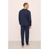 Henry TENCEL Modal Long PJ Set, TRUE NAVY - Pajamas - 2