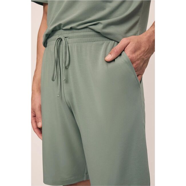 Henry TENCEL Modal Short PJ Set, EUCALYPTUS - Pajamas - 2