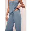 Gisele TENCEL Modal Cami & Pant PJ Set, FADED DENIM - Pajamas - 4