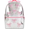 Silver Sequin Bows Backpack - Backpacks - 1 - thumbnail