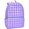 Lavender Shiny Puffer Backpack - Backpacks - 2