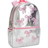 Silver Sequin Bows Backpack - Backpacks - 2